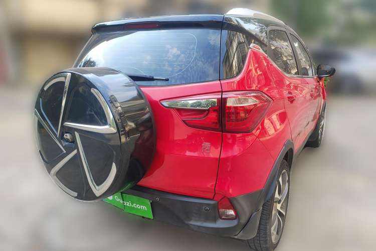 Used BYD Yuan 2016 1.5TID Automatic Prestige Model Rear Right 45 Deg