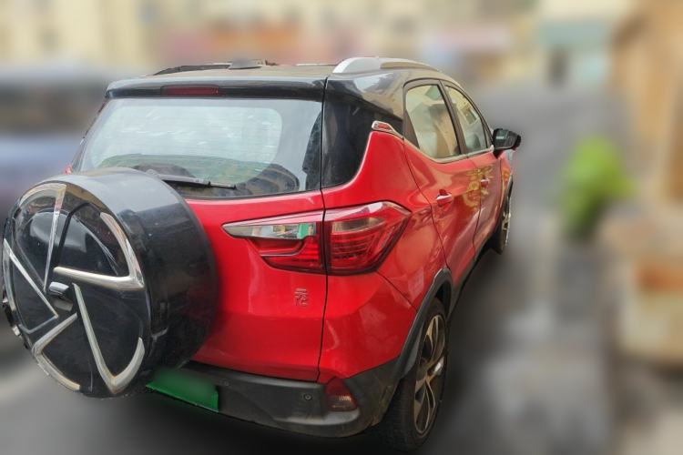 Used BYD Yuan 2016 1.5TID Automatic Prestige Model Rear Right 45 Deg