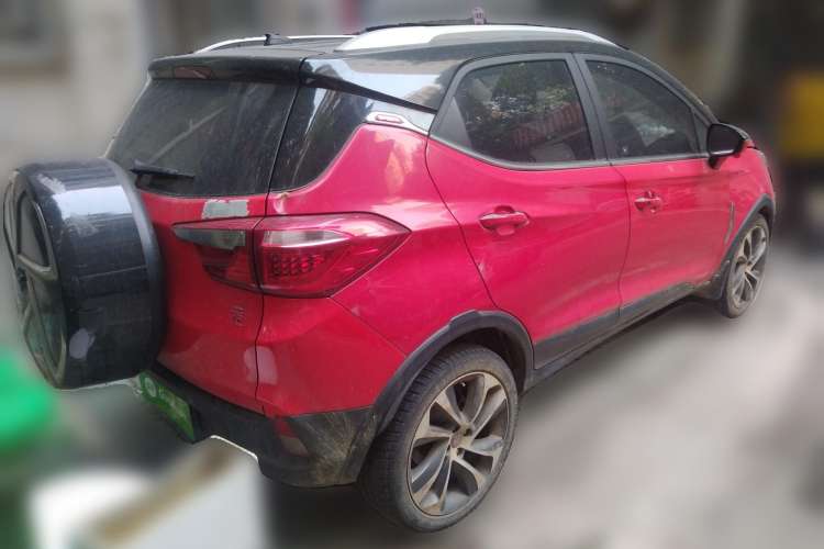 Used BYD Yuan 2016 1.5TID Automatic Prestige Model Rear Right 45 Deg