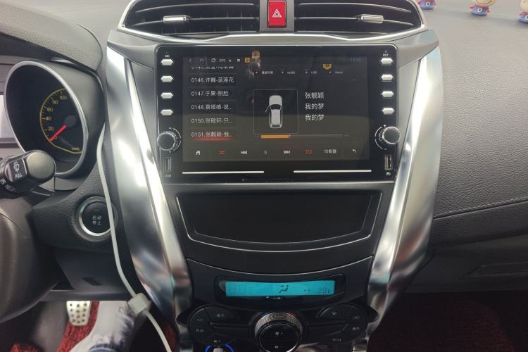 Used BYD Yuan 2016 1.5L Manual Luxury Model Audio And AC Panel