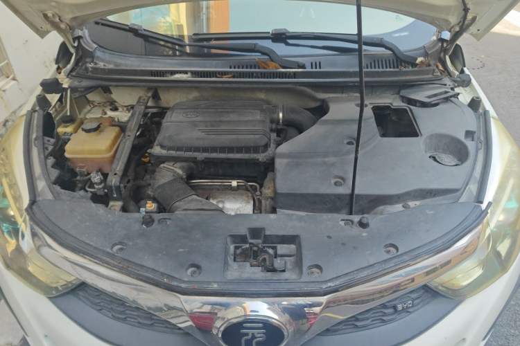 Used BYD Yuan 2016 1.5TID Automatic Prestige Model Engine Bay