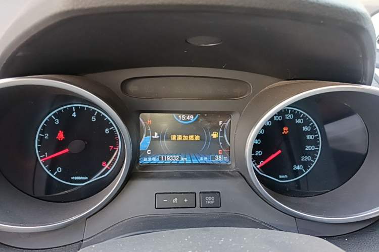Used BYD Yuan 2016 1.5L Manual Luxury Version Instrument Cluster