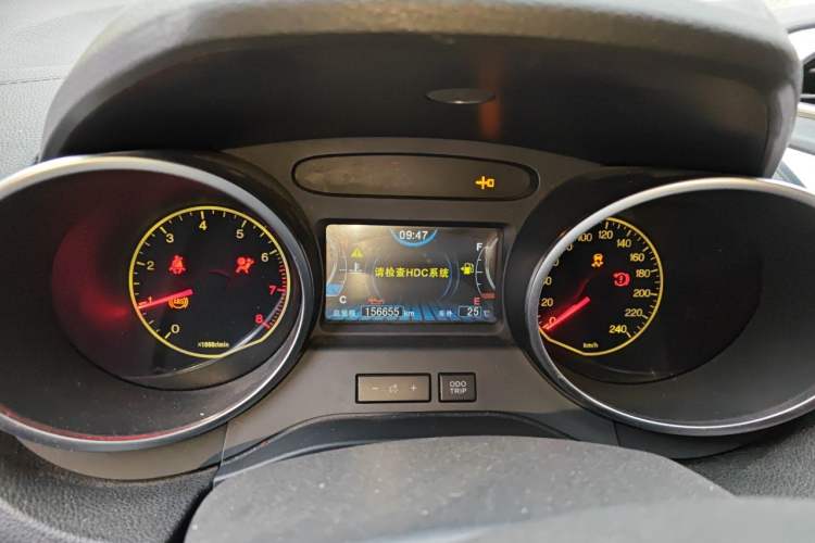 Used BYD Yuan 2016 1.5L Manual Luxury Version Instrument Cluster