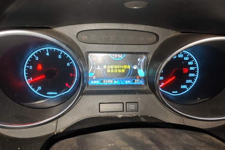 Used BYD Yuan 2016 1.5L Manual Luxury Model Instrument Cluster