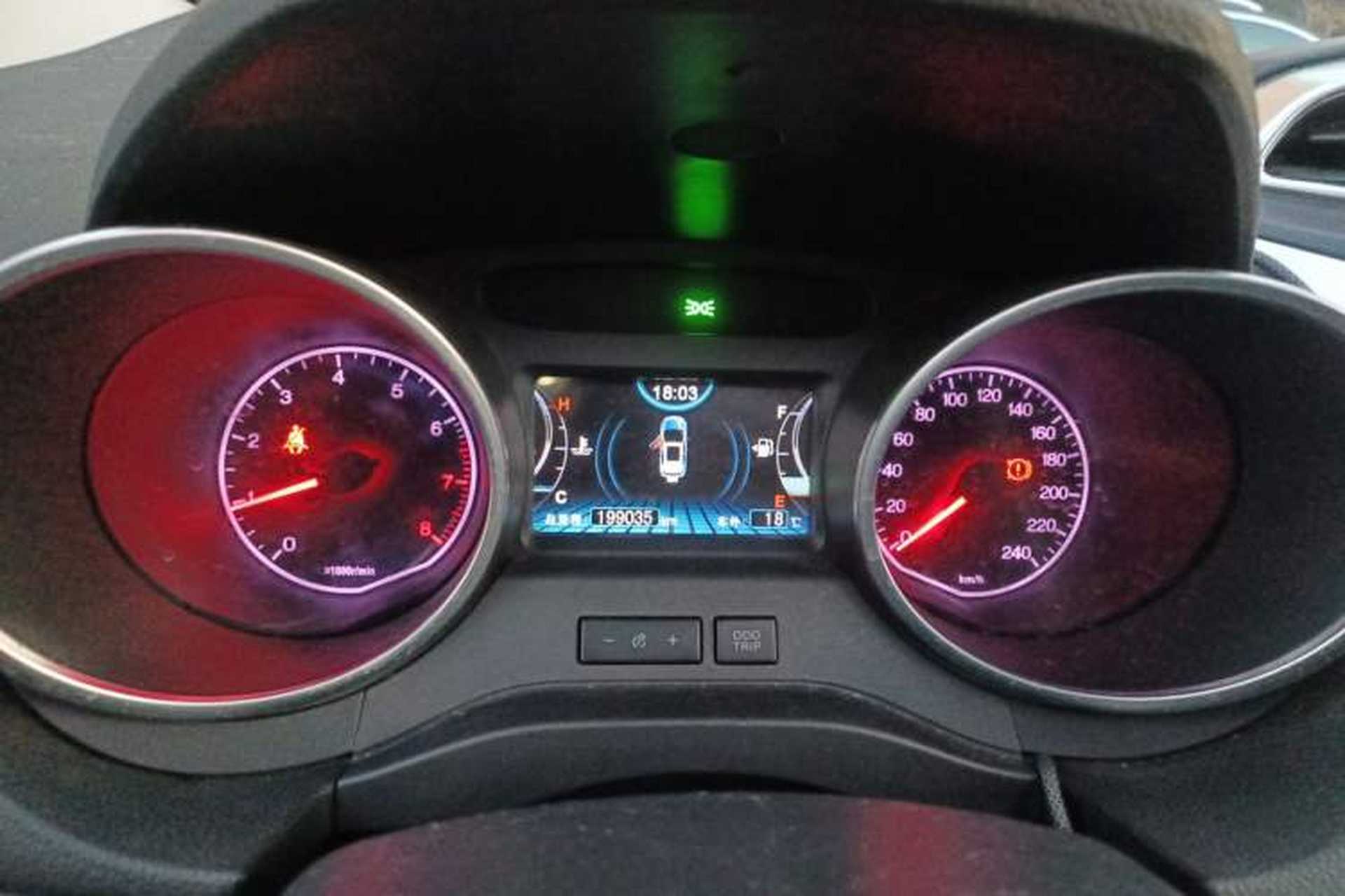 Used BYD Yuan 2016 1.5L Manual Luxury Version Instrument Cluster
