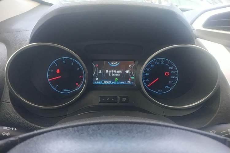 Used BYD Yuan 2016 1.5L Automatic Luxury Version Instrument Cluster