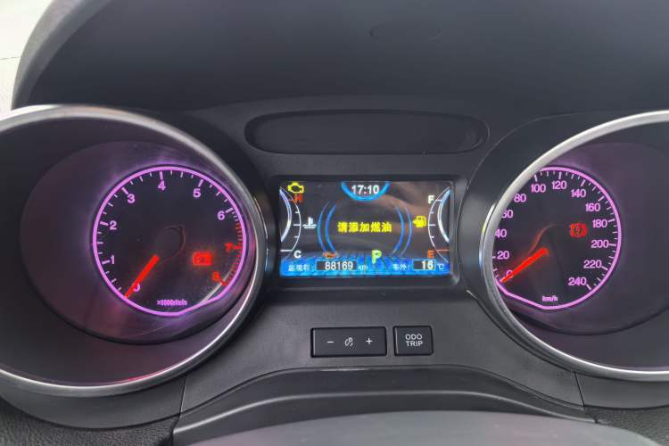 Used BYD Yuan 2016 1.5L Automatic Luxury Version Odometer Close Up