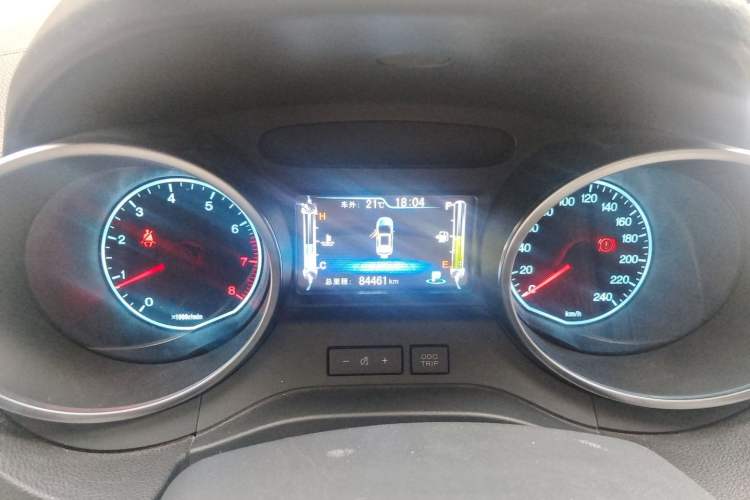 Used BYD Yuan 2016 1.5L Automatic Luxury Version Odometer Close Up