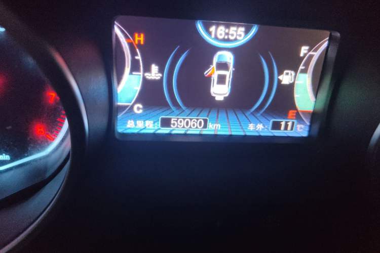 Used BYD Yuan 2016 1.5L Manual Luxury Model Odometer Close Up