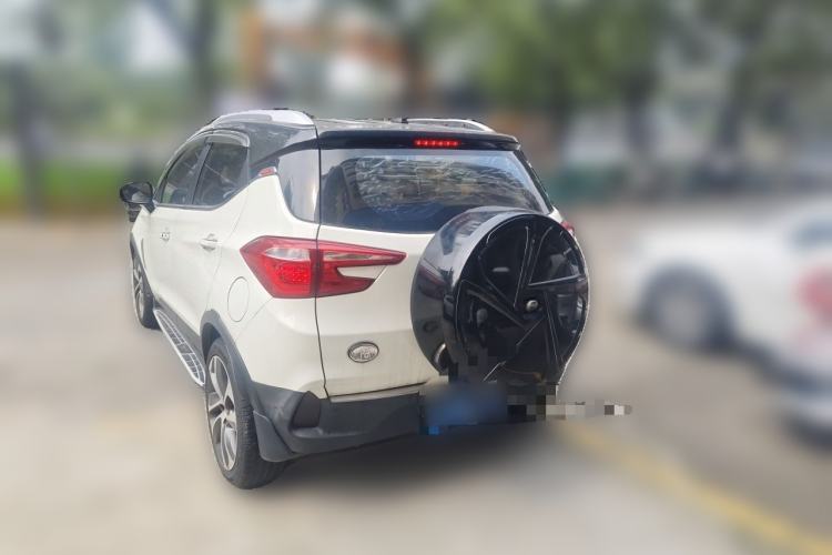 Used BYD Yuan 2016 1.5TID Automatic Prestige Model Rear Left 45 Deg