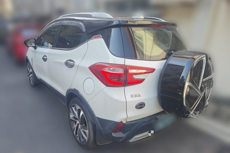 Used BYD Yuan 2016 1.5TID Automatic Prestige Model Rear Left 45 Deg