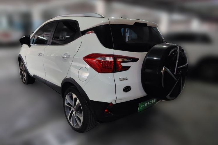 Used BYD Yuan 2016 1.5TID Automatic Luxury Version Rear Left 45 Deg
