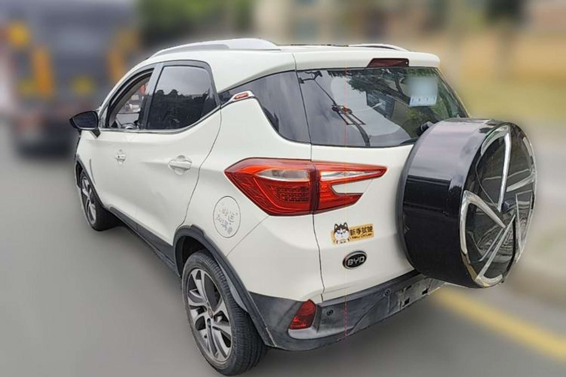 Used BYD Yuan 2016 1.5L Manual Luxury Model Rear Left 45 Deg