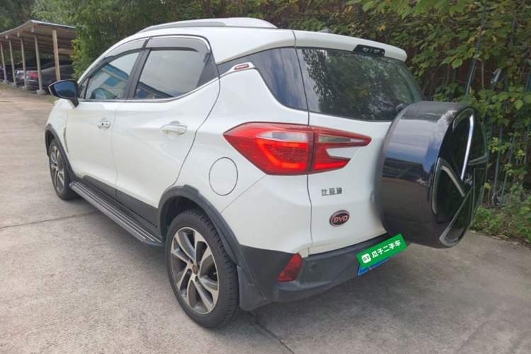Used BYD Yuan 2016 1.5L Automatic Haoya Model Rear Left 45 Deg