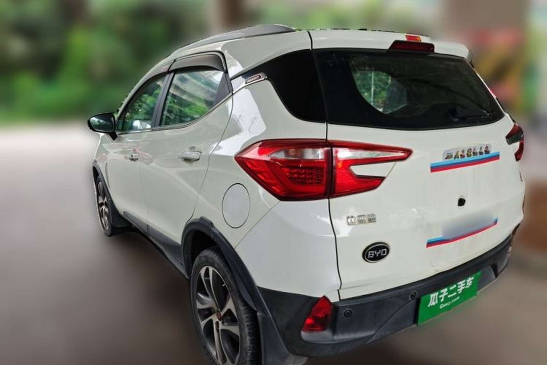 Used BYD Yuan 2016 1.5L Manual Luxury Model Rear Left 45 Deg
