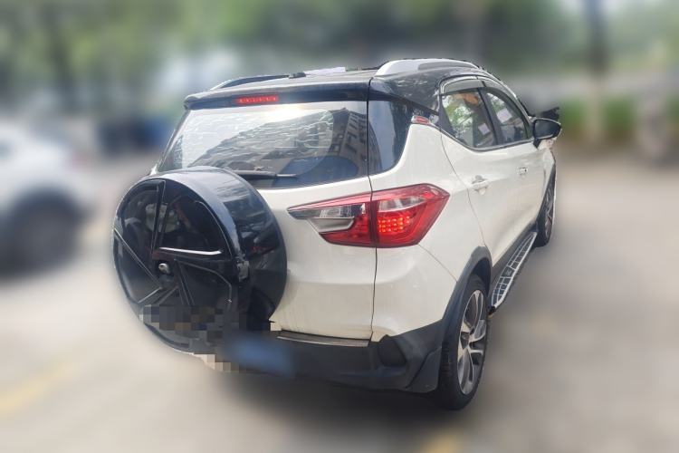 Used BYD Yuan 2016 1.5TID Automatic Prestige Model Rear Right 45 Deg
