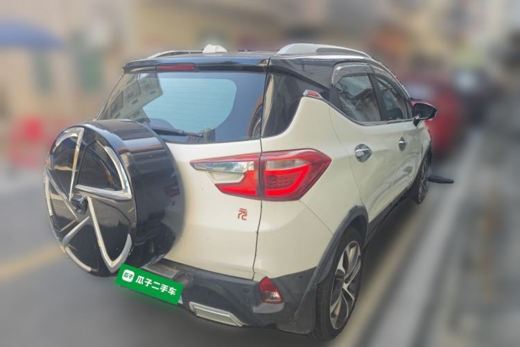 Used BYD Yuan 2016 1.5TID Automatic Prestige Model Rear Right 45 Deg