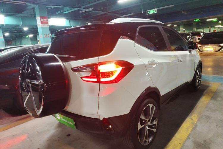 Used BYD Yuan 2016 1.5TID Automatic Prestige Model Rear Right 45 Deg