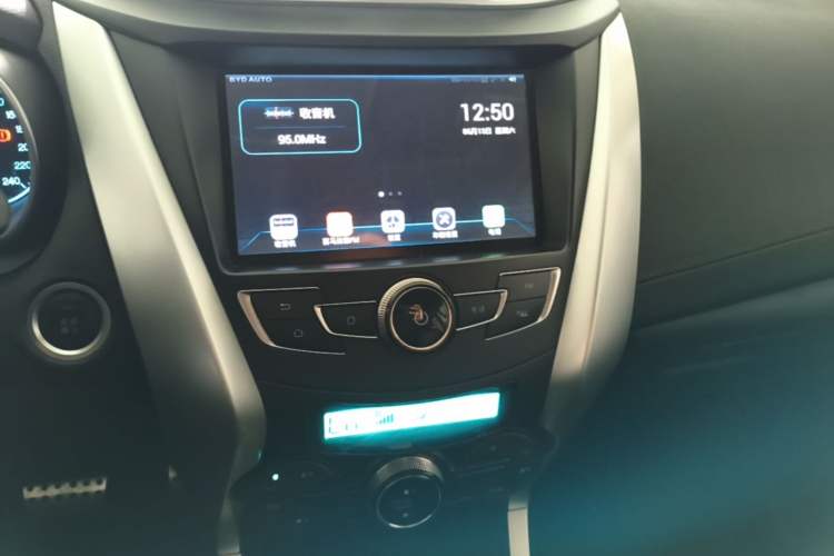 Used BYD Yuan 2017 1.5L Automatic Cool & Connected Model Audio And AC Panel