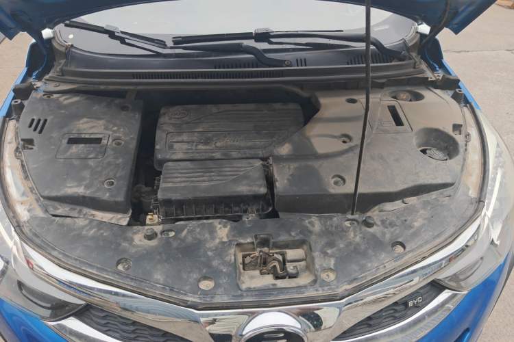 Used BYD Yuan 2017 1.5L Manual with Panoramic Sunroof Engine Bay