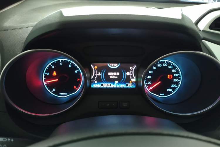 Used BYD Yuan 2017 1.5L Automatic Cool & Connected Model Instrument Cluster