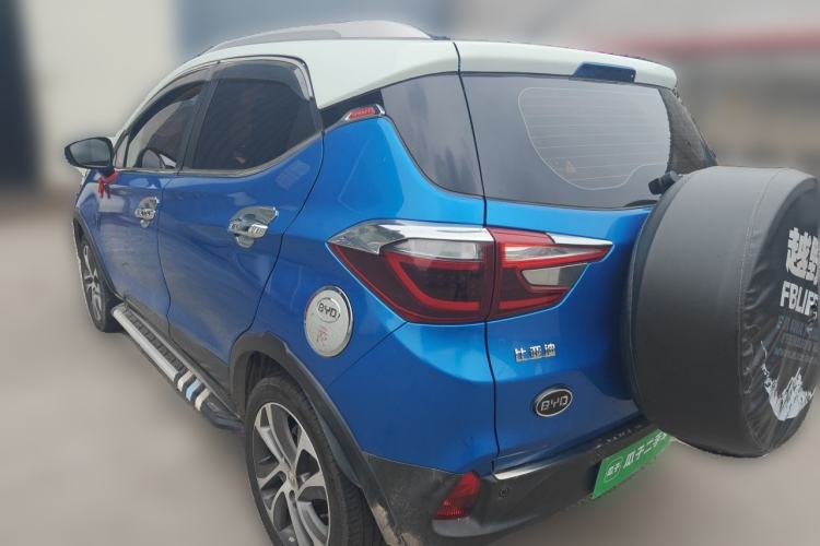 Used BYD Yuan 2017 1.5L Manual with Panoramic Sunroof Rear Left 45 Deg