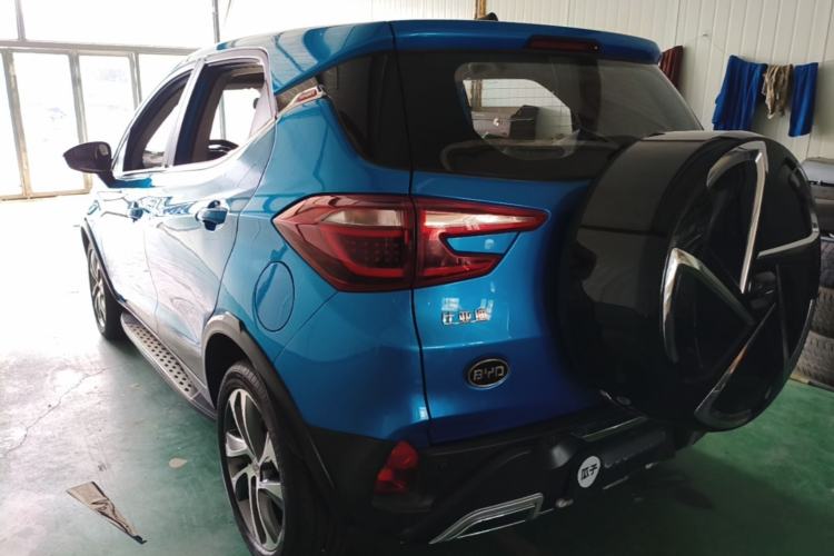 Used BYD Yuan 2017 1.5L Automatic Cool & Connected Model Rear Left 45 Deg