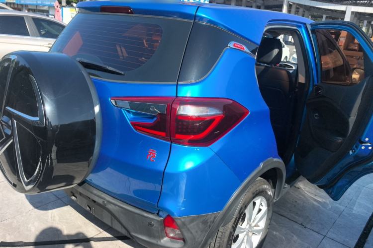 Used BYD Yuan 2017 1.5L Automatic Cool & Stylish Model Rear Right 45 Deg