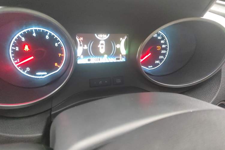 Used BYD Yuan 2017 1.5L Automatic Cool & Connected Model Odometer Close Up