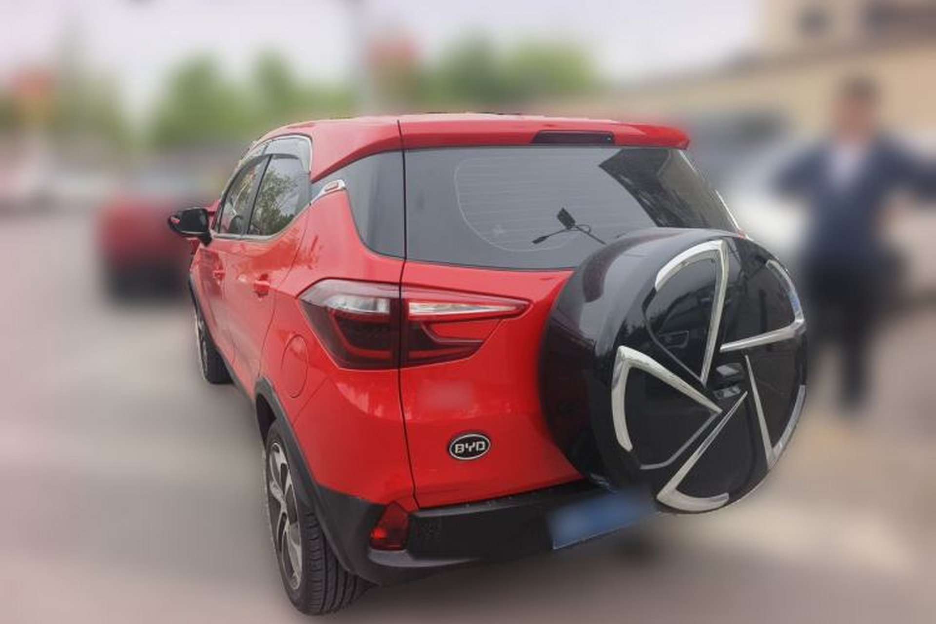 Used BYD Yuan 2017 1.5L Automatic Cool & Connected Model Rear Left 45 Deg