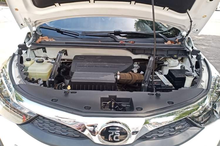 Used BYD Yuan 2017 1.5L Manual with Panoramic Sunroof Engine Bay