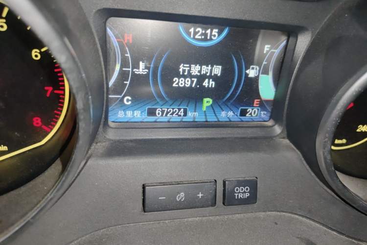 Used BYD Yuan 2017 1.5L Automatic Cool & Stylish Model Odometer Close Up