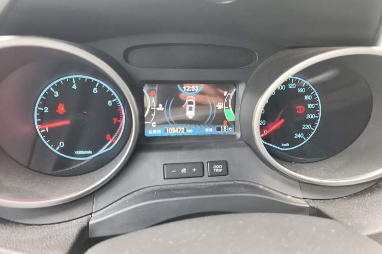 Used BYD Yuan 2017 1.5L Manual Cool Connect Model Odometer Close Up