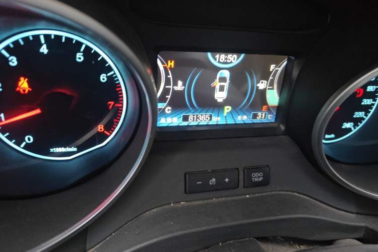 Used BYD Yuan 2017 1.5L Automatic Cool & Stylish Model Odometer Close Up