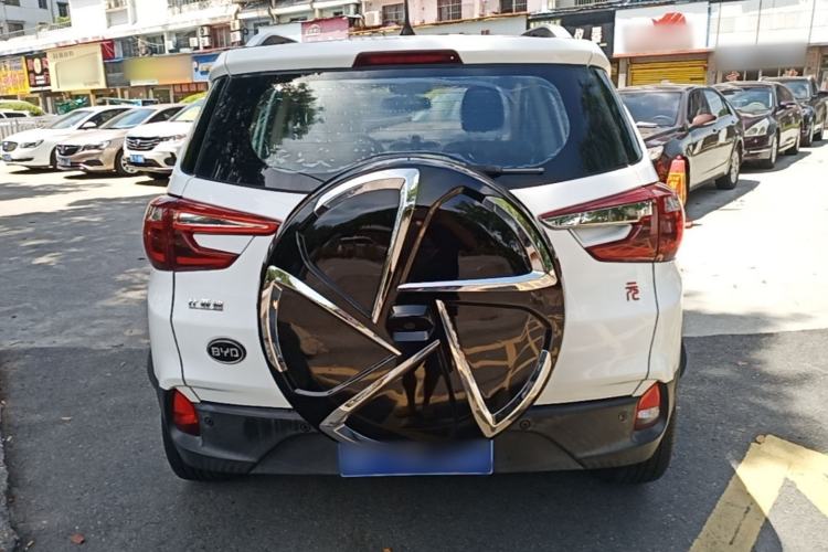 Used BYD Yuan 2017 1.5L Manual with Panoramic Sunroof Rear
