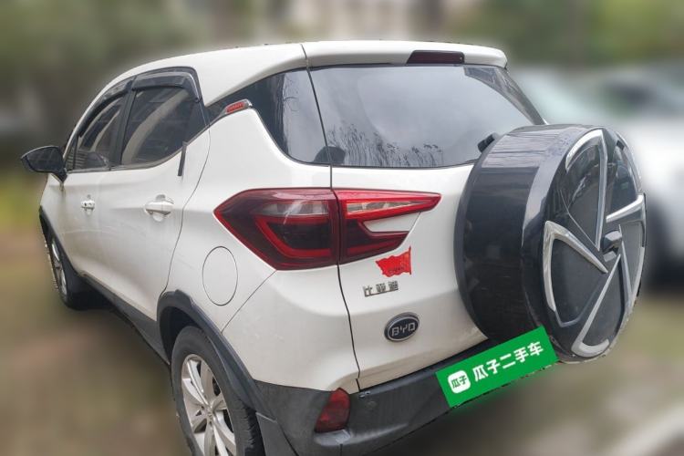 Used BYD Yuan 2017 1.5L Automatic Cool & Stylish Model Rear Left 45 Deg