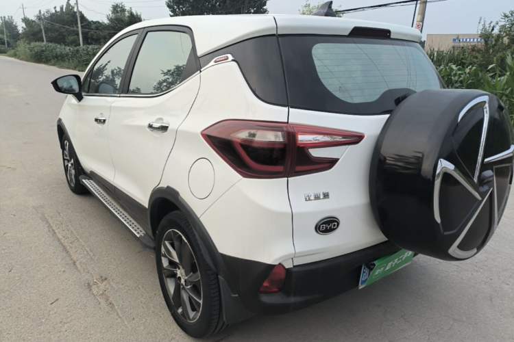 Used BYD Yuan 2017 1.5L Automatic Cool & Connected Model Rear Left 45 Deg