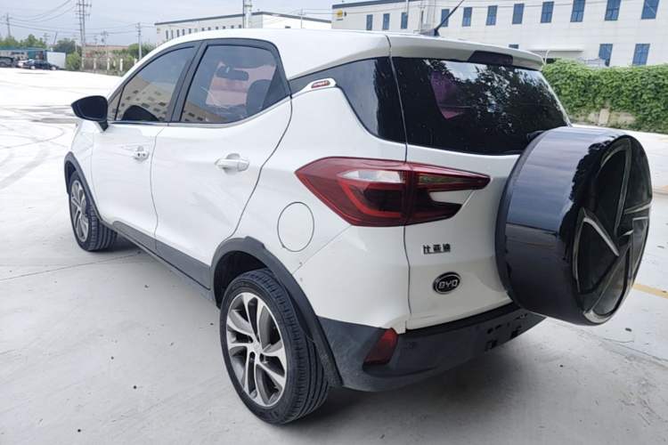 Used BYD Yuan 2017 1.5L Automatic Cool & Connected Model Rear Left 45 Deg