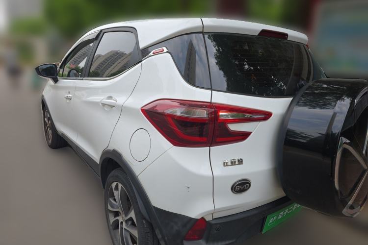 Used BYD Yuan 2017 1.5L Automatic Cool & Connected Model Rear Left 45 Deg