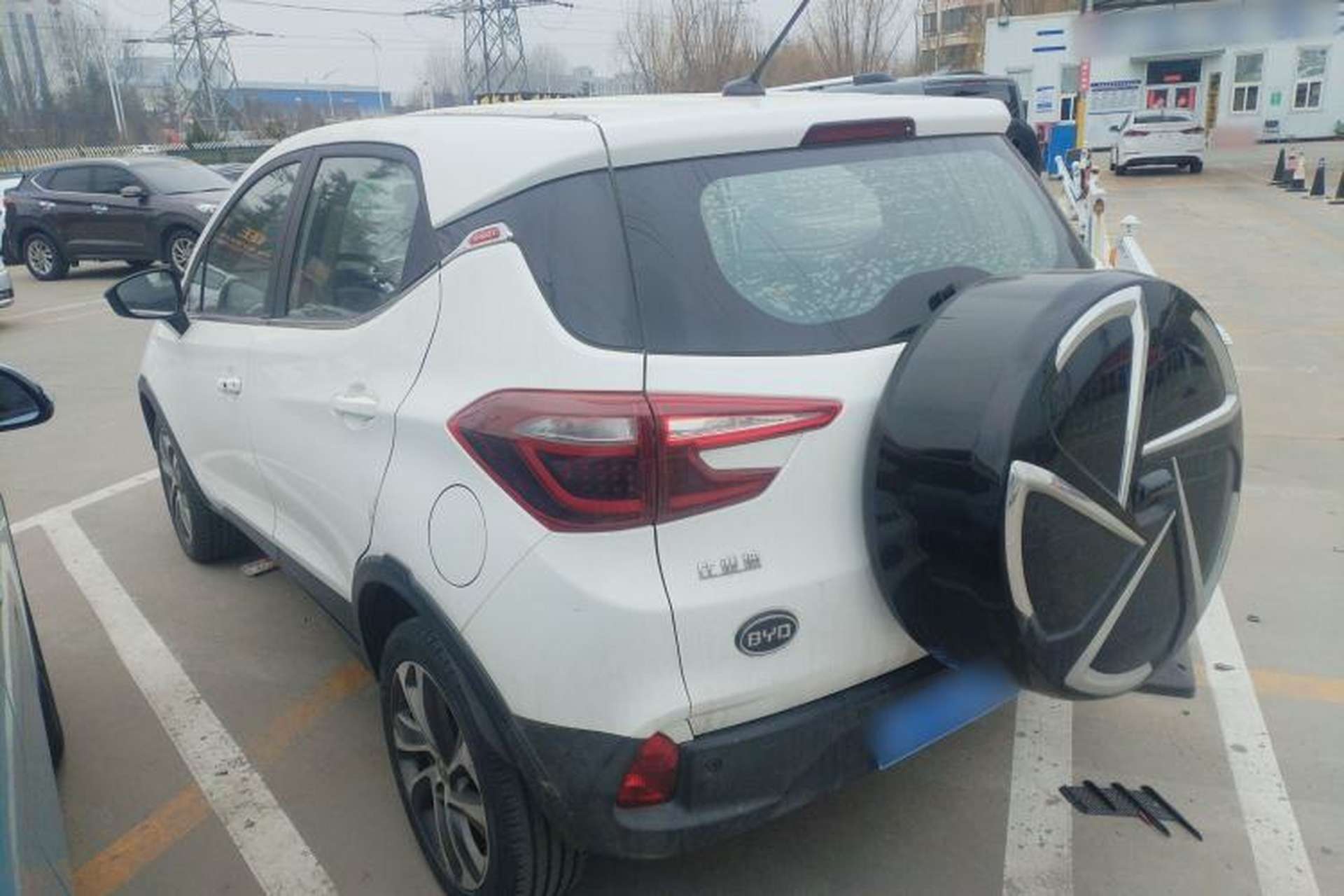 Used BYD Yuan 2017 1.5L Automatic Cool & Connected Model Rear Left 45 Deg