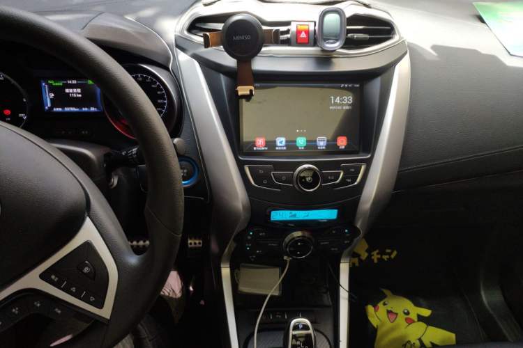 Used BYD Yuan New Energy 2018 EV360 Smart Connect Cool Edition Audio And AC Panel