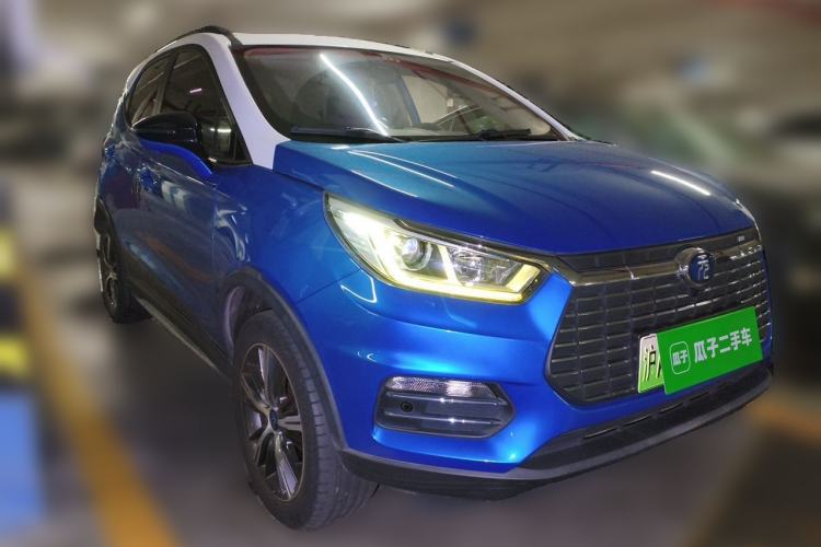 Used BYD Yuan New Energy 2018 EV360 Smart Connected Cool Model Front Right 45 Deg