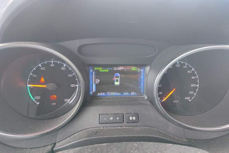 Used BYD Yuan New Energy 2018 EV360 Smart Connect Cool Edition Instrument Cluster