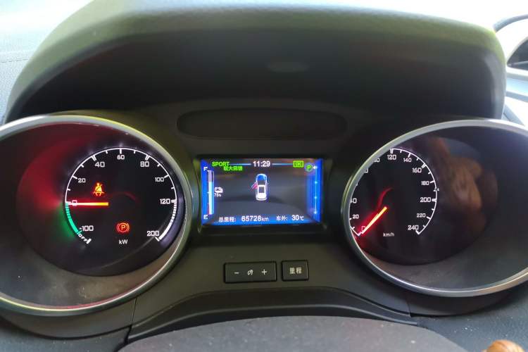 Used BYD Yuan New Energy 2018 EV360 Smart Connect Cool Edition Instrument Cluster