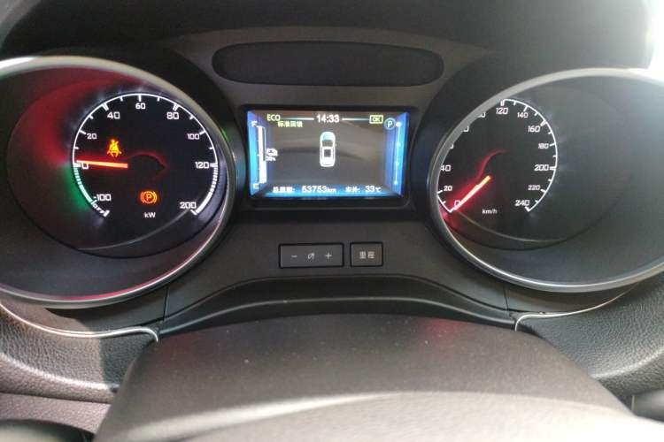 Used BYD Yuan New Energy 2018 EV360 Smart Connect Cool Edition Instrument Cluster