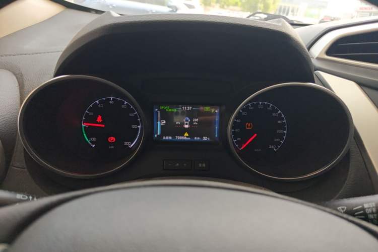 Used BYD Yuan New Energy 2018 EV360 Smart Connect Cool Edition Instrument Cluster