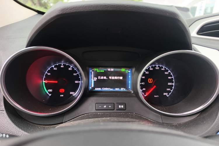 Used BYD Yuan New Energy 2018 EV360 Smart Connect Cool Edition Instrument Cluster