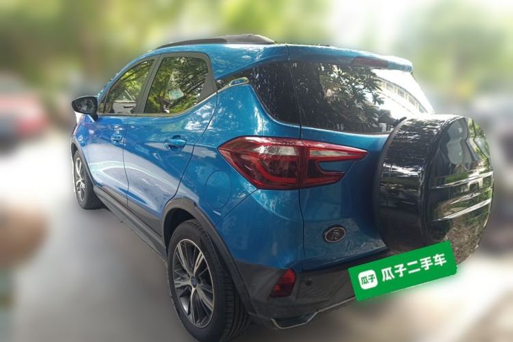 Used BYD Yuan New Energy 2018 EV360 Smart Connected Cool Model Rear Left 45 Deg