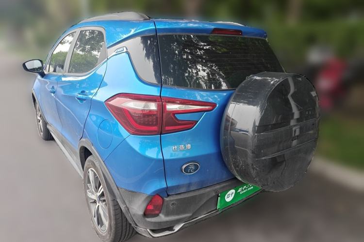 Used BYD Yuan New Energy 2018 EV360 Smart Connected Cool Model Rear Left 45 Deg