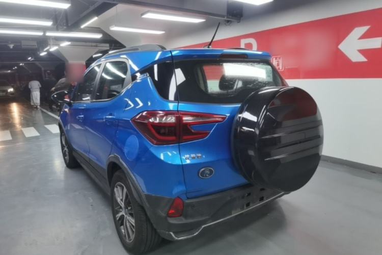 Used BYD Yuan New Energy 2018 EV360 Smart Connected Cool Model Rear Left 45 Deg